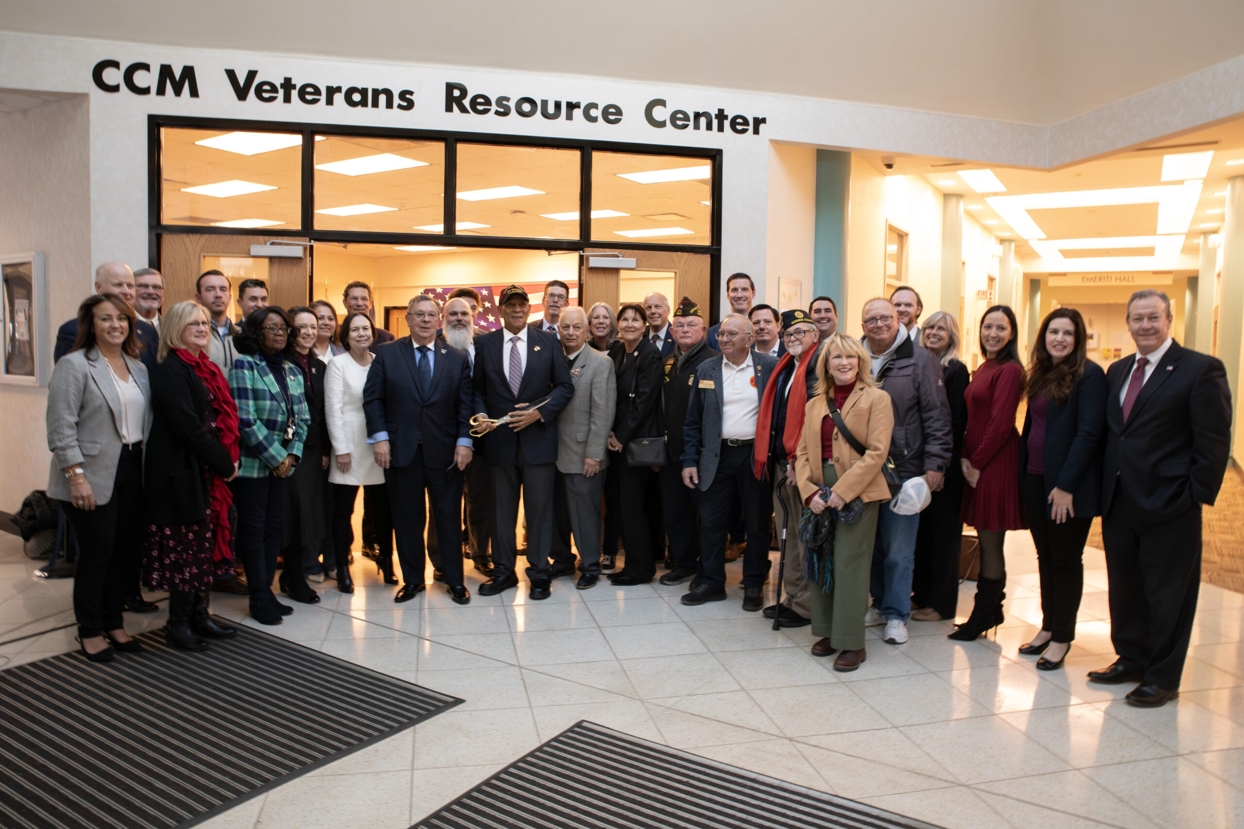 CCM Veterans Resource Center Opens to Support Veterans and Their Families 