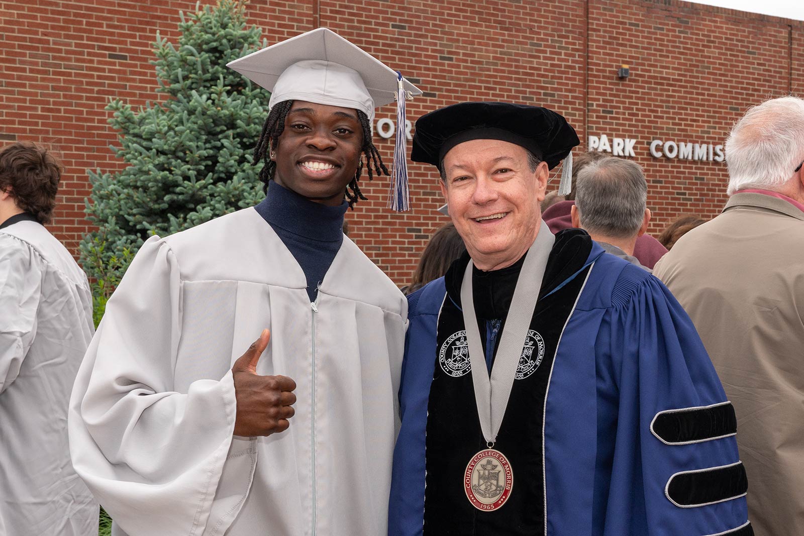 Dr. Anthony Iacono with recent graduate