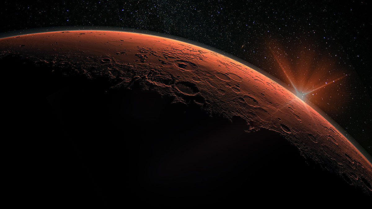 Illustration of Mars
