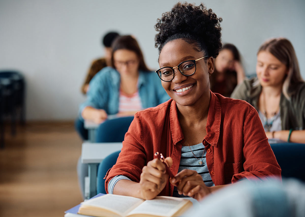 Students in classroom